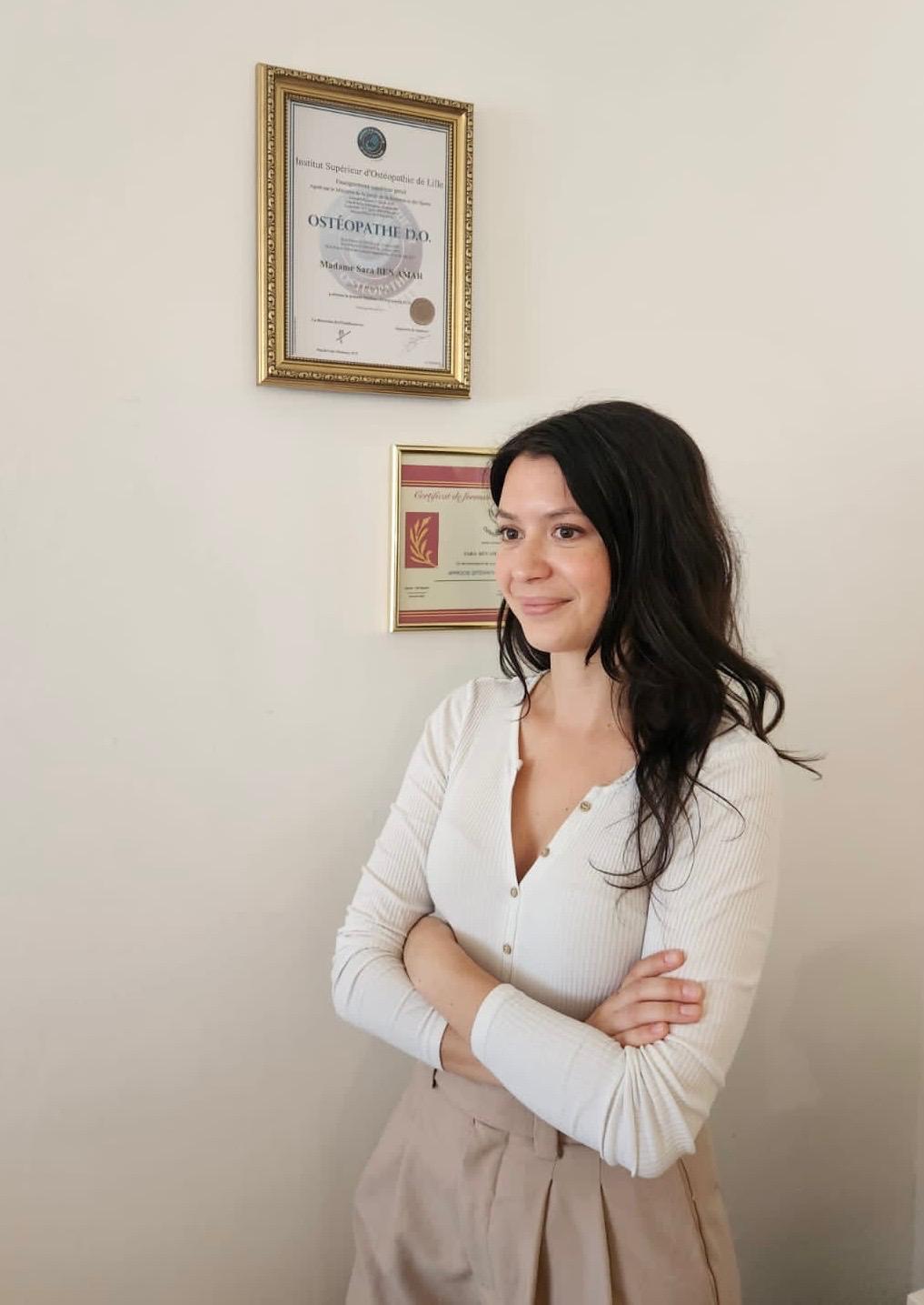 Sara Ben Amar - Ostéopathe à Villeneuve d'Ascq